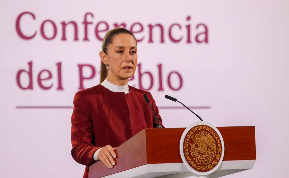 La presidenta de México, Claudia Sheinbaum Pardo, informó que luego que se realizó en Sinaloa la incautación de más de una tonelada de fentanilo -el aseguramiento más grande en la historia de México- Omar García Harfuch, secretario de Seguridad, viajó ayer esa entidad junto con un equipo de la Sedena y Marina, para coordinar de mejor manera la estrategia de seguridad en ese estado. Foto: Axel Sánchez|EL UNIVERSAL