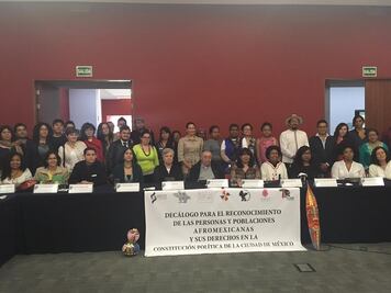 Afromexicanos piden acabar con discriminación en Constitución