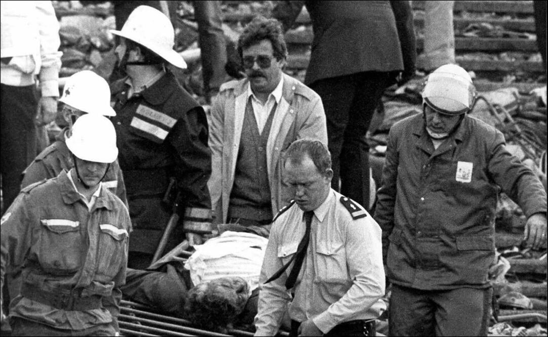 La mayor tragedia que se recuerda en un campo de futbol. Foto: EFE