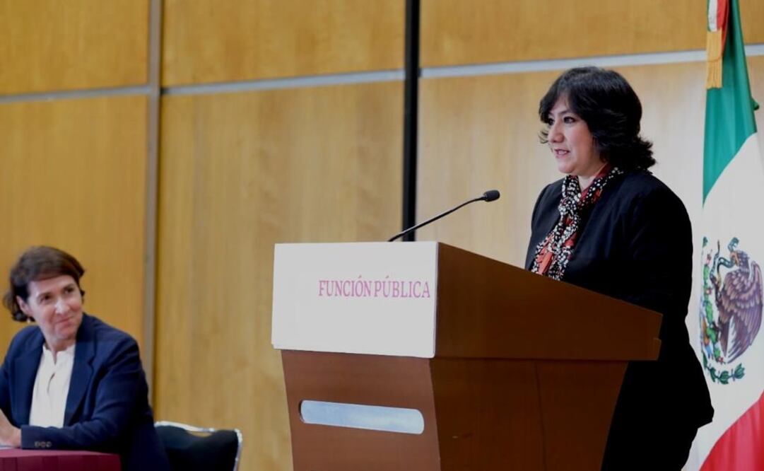 Irma Eréndira Sandoval, titular de la SFP. Foto: Especial 
