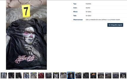 FOTOS: Estas son las prendas halladas en el campo de exterminio en Teuchitlán, Jalisco