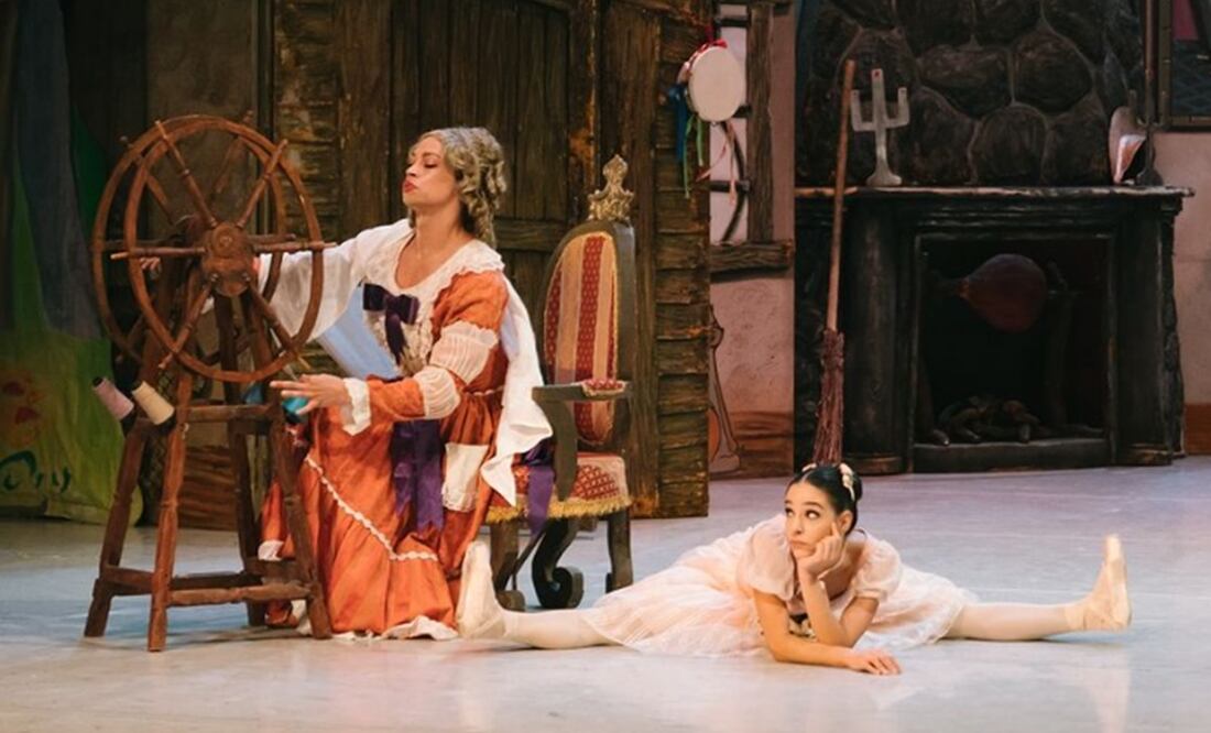 Imagen ilustrativa de la puesta en escena "La niña mal criada", realizada por la CND. Foto: Instagram oficial de la CND.