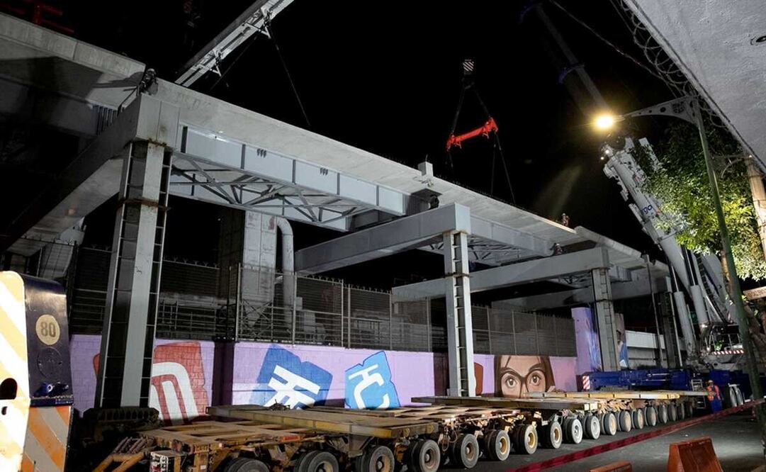 El Trolebús Elevado en Eje 8 Sur Ermita-Iztapalapa registra un avance de construcción del 96%. Foto: Juan Boites / EL UNIVERSAL 