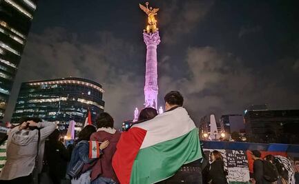 Palestinos celebran alto al fuego entre Israel y Hamás en la CDMX; piden romper relación con Netanyahu   