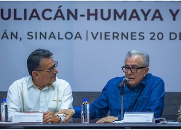 Rubén Rocha Moya y Conagua firman convenio para modernizar distritos de riego; buscan reducir desperdicio de agua