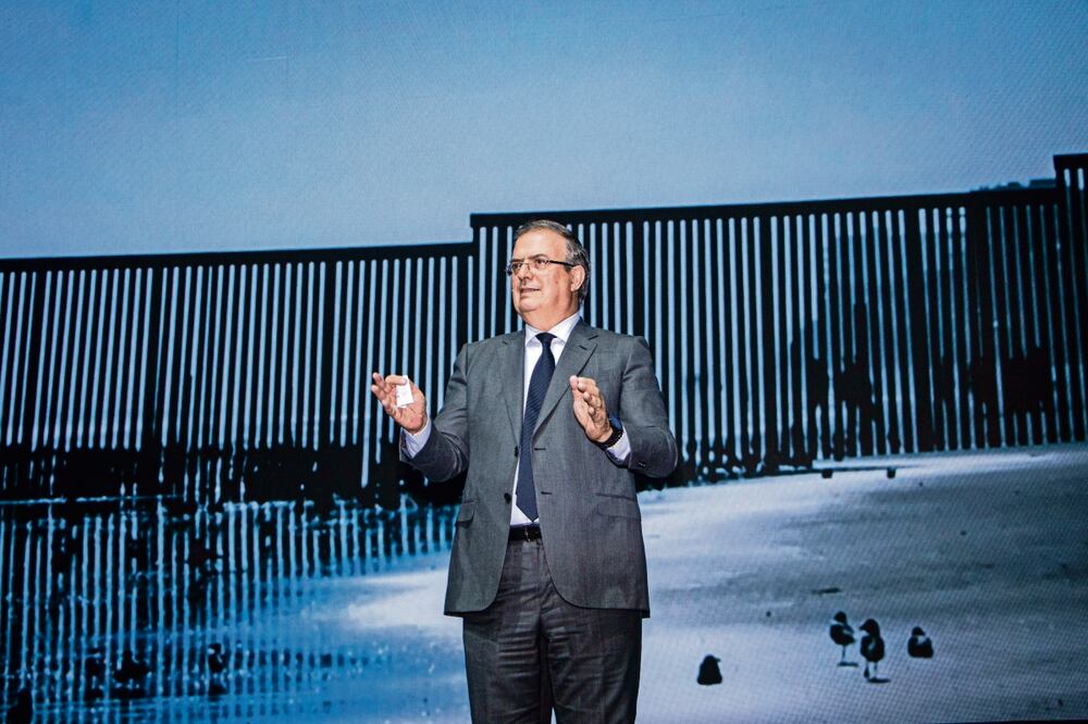 El excanciller busca equipar la frontera norte con drones de vigilancia para combatir el tráfico de armas a México. Foto: Gabriel Pano / ELK UNIVERSAL