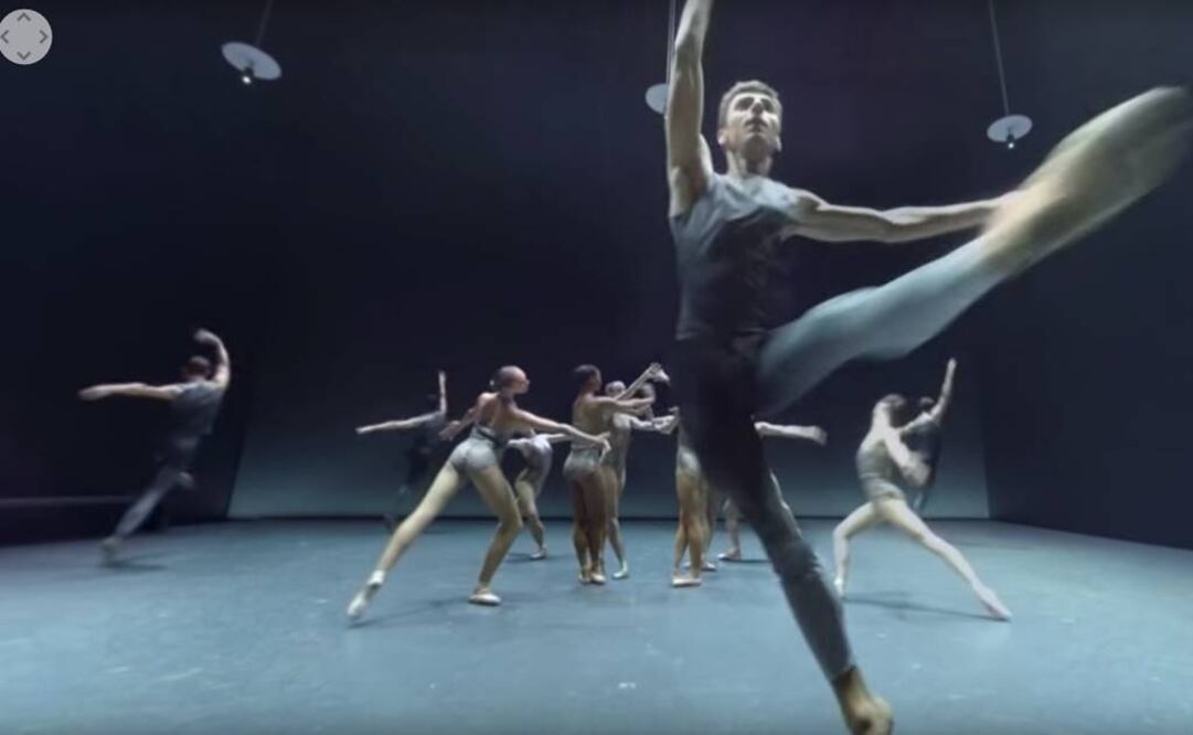 El arte performativo puede apreciarse en la pantalla a 360 grados. (FOTO: Google Cultural Institute)