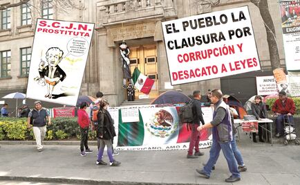 Lleva militante de Morena 60 días de bloqueo en la Corte