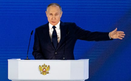 "Que nadie se atreva a cruzar la línea roja con Rusia", advierte Putin