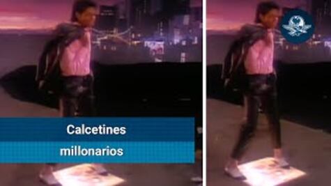Subastarán legendarios calcetines de Michael Jackson