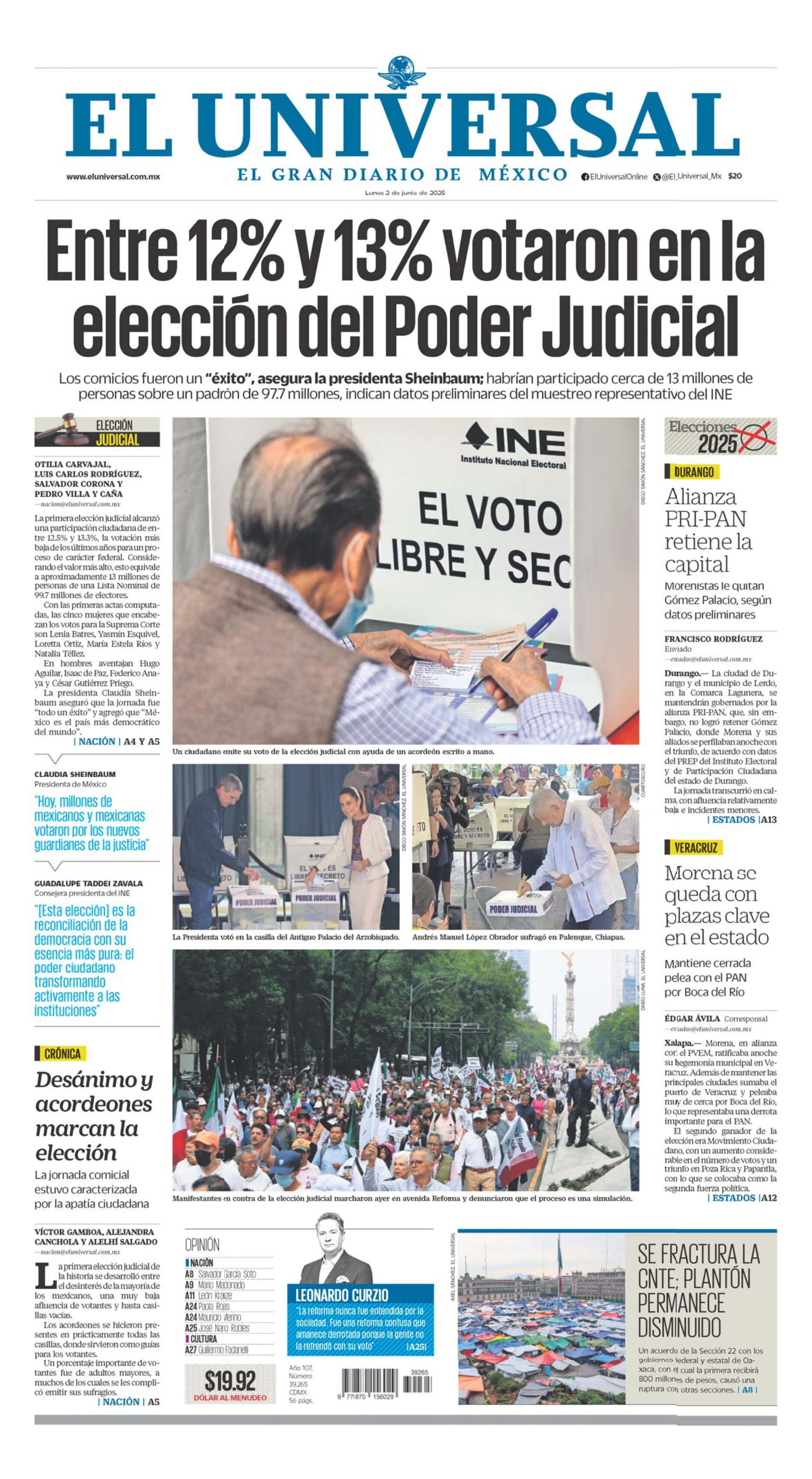 Portada impresa