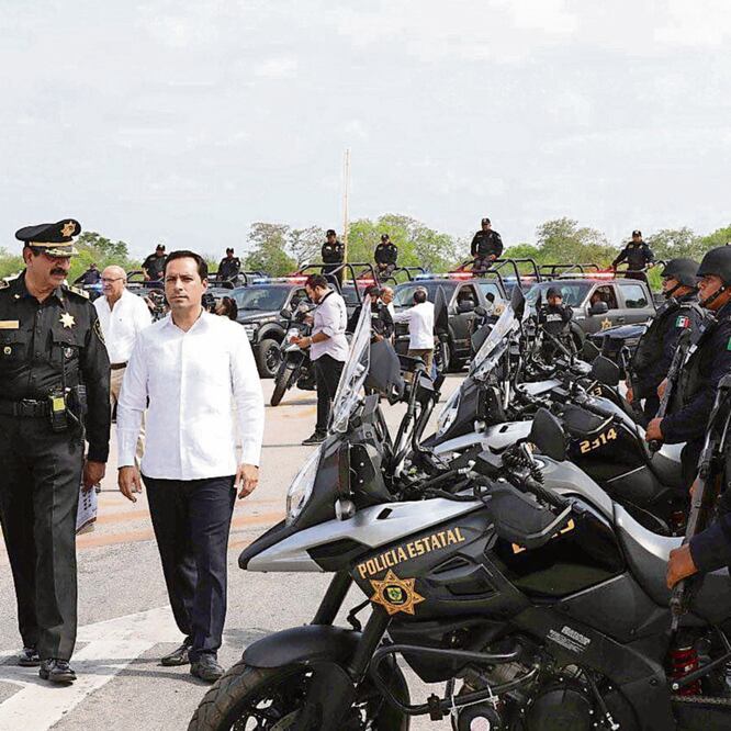 La entidad cuenta con 300 nuevos agentes para blindar la frontera con Quintana Roo, aseguró el gobernador del estado, Mauricio Vila Dosal. 