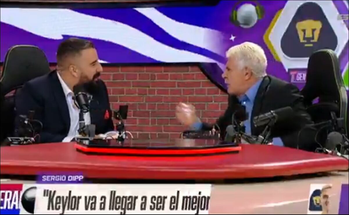 Tuca Ferretti explota y rompe papeles en discusión con Álvaro Morales ...