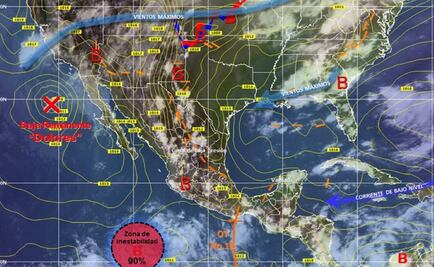 Pronostican lluvias generalizadas en el país