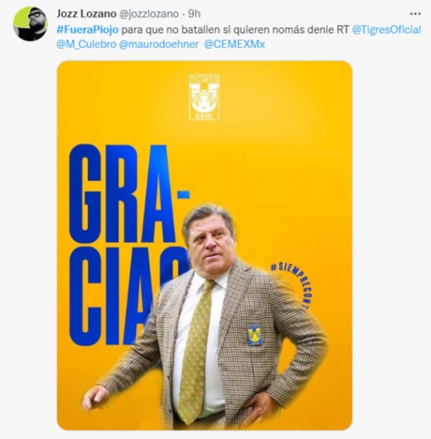 Revientan a Miguel Herrera tras la eliminación de Tigres del Apertura 2022