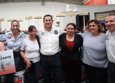 Diego Sinhue entrega diversas obras de infraestructura y promueve la unidad social en Guanajuato