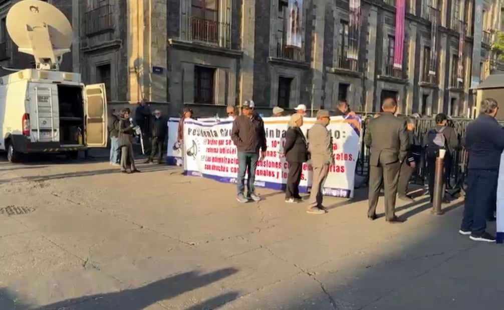 Movilizaciones marcan la agenda de este lunes 23 de marzo. Integrantes del Comité Coordinador de Titulares Federales Cesados por la Reforma Judicial se concentrarán a las 05:30 horas en Palacio Nacional. Foto: especial