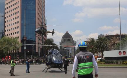 Segundo Simulacro Nacional 2026: Realizan ejercicios de crisis en Monumento a la Revolución; participaron 472 elementos federales, locales, voluntarios y civiles