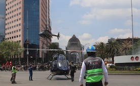 Segundo Simulacro Nacional 2026: Realizan ejercicios de crisis en Monumento a la Revolución; participaron 472 elementos federales, locales, voluntarios y civiles