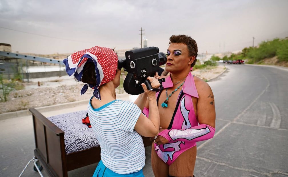 Cassandro, el exótico narra la historia del luchador profesional Saúl Armendáriz, quien con maquillaje en el ring derribó estructuras machistas. Foto: ATL Festival