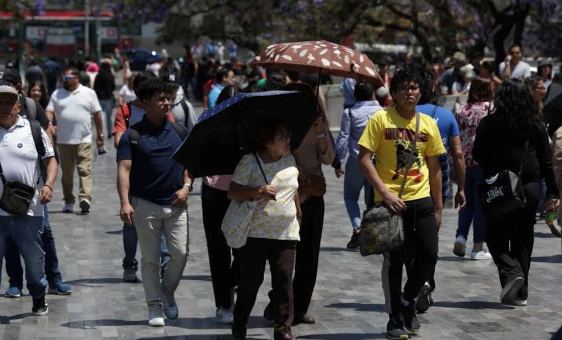 La capital del País está experimentando altas temperaturas debido a la segunda ola de calor que hay en el país. Fotos: Francisco Rodríguez