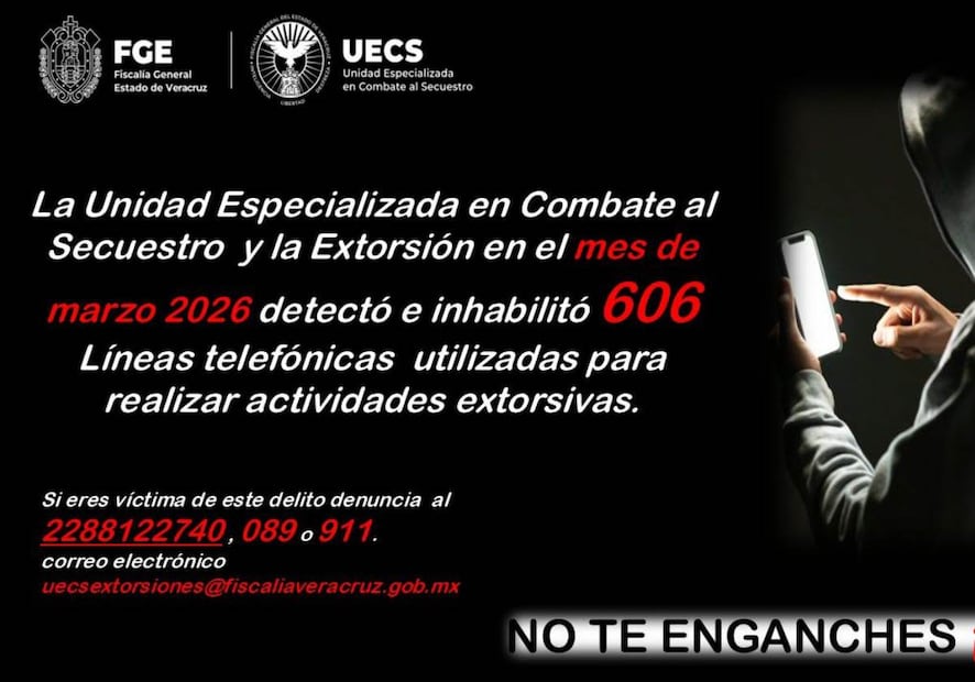 La fiscalía pidió a la ciudadanía que en caso de ser víctima de este ilícito, es fundamental mantener la calma y actuar con rapidez. Foto: Especial