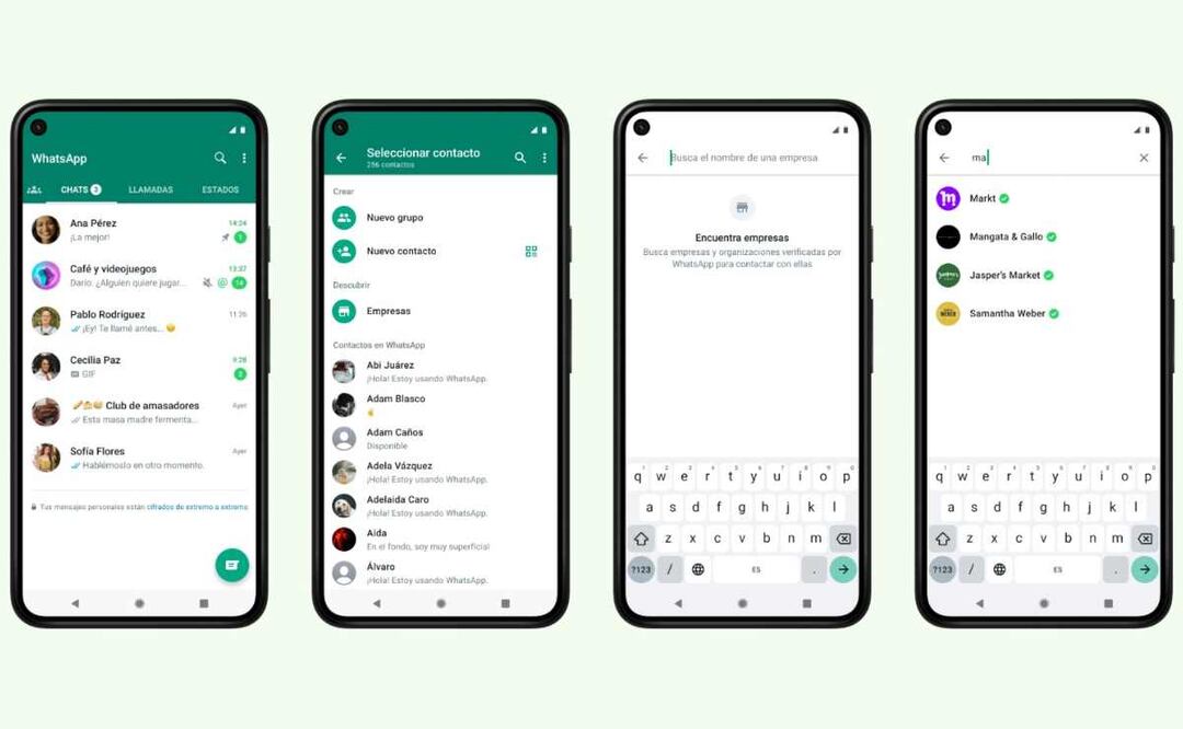 WhatsApp lanza nueva función para negocios: WhatsApp Business API Search 