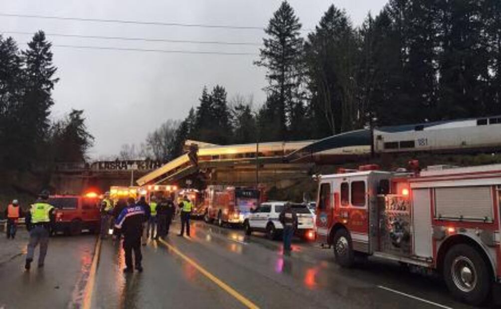 Lo que sabemos sobre el accidente de tren en EU