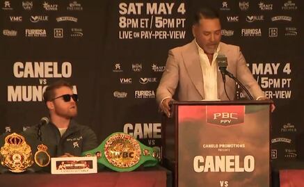 Canelo Álvarez llama "lacra" a Óscar de la Hoya, quien advierte que demandará al tapatío