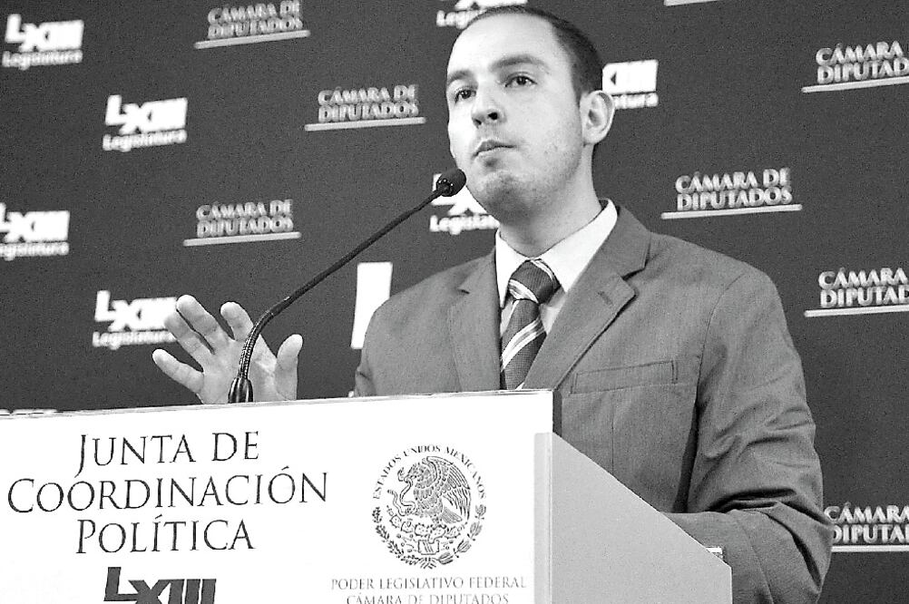 Critica al gobierno federal. Marko Cortés afirmó que es preocupante que los funcionarios de este gobierno se desentiendan de las metas de crecimiento (ARCHIVO EL UNIVERSAL)