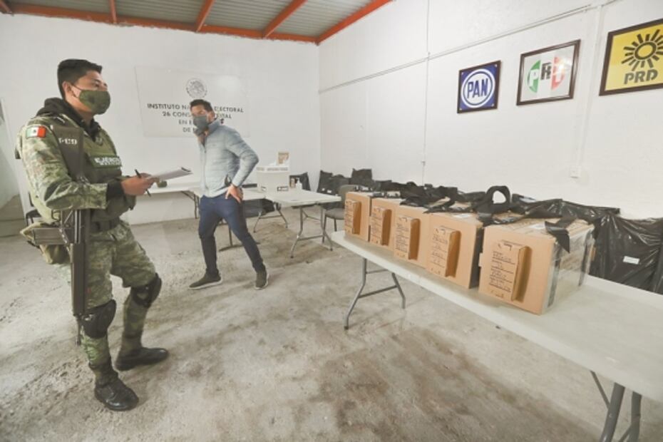 Entusiasma a Blanca ser funcionaria de casilla