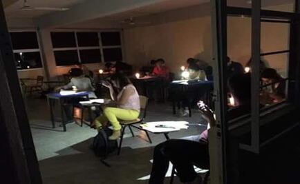 Por falta de pago, CFE deja en la oscuridad a universidad en Chiapas