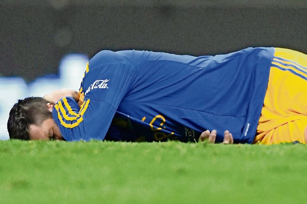 André-Pierre Gignac sufrió lesión en cervicales, luego de un choque (ETZEL ESPINOSA. IMAGO7)