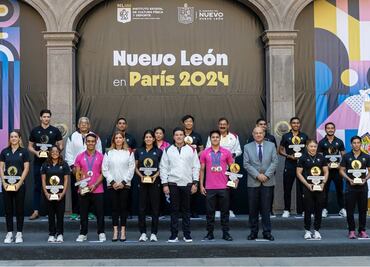Gobierno de Nuevo León reconoce a atletas que participaron en los Juegos Olímpicos de París 2024