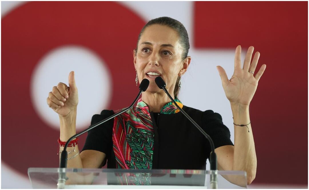 Claudia Sheinbaum.  Foto: Diego Simón/EL UNIVERSAL