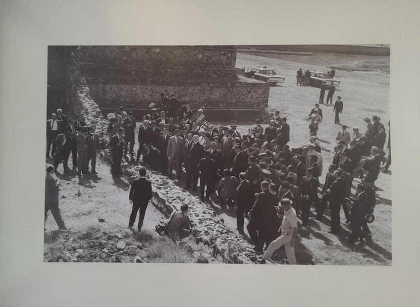 Fotografías de la visita que el expresidente de Francia, Charles de Gaulle, hizo a México en 1964.
Foto: EL UNIVERSAL / Frida Juárez
