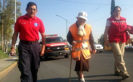 “La abuela peregrina” camina por Edomex para llegar a La Villa