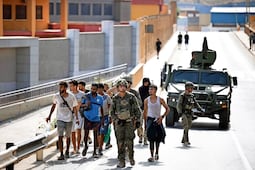 Marruecos blinda la frontera con Ceuta; medida llega ante llamados para nuevo cruce masivo de migrantes este viernes