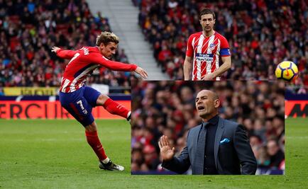 Atlético de Madrid golea al UD Las Palmas de Paco Jémez