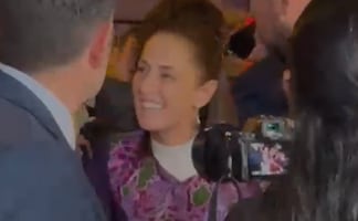 "Viva la paz siempre": el mensaje Sheinbaum en España; comunidad mexicana recibe a la Presidenta en Barcelona