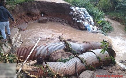 Deslaves por lluvia en región de Oaxaca dejan a 300 personas incomunicadas; denuncian falta de educación y servicios de salud