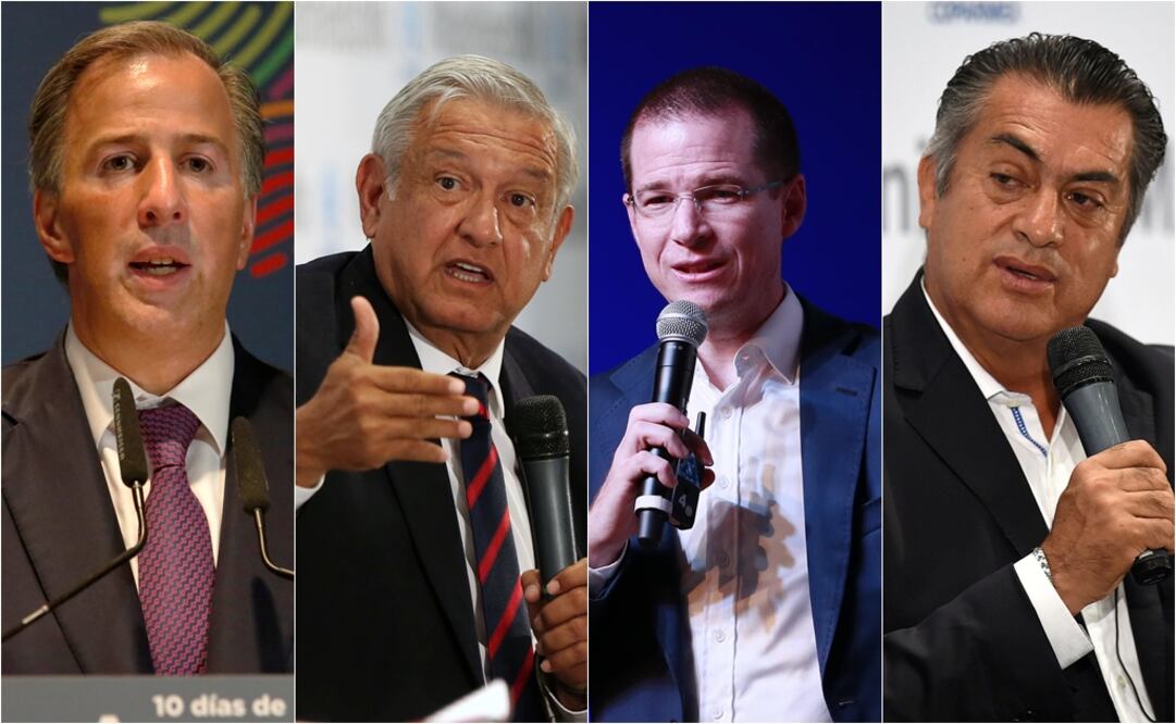 Photos (left to right): Ginnette Riquelme/REUTERS; Gustavo Graf/REUTERS; José Mendez/EFE; Alfredo Estrella/AFP