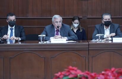 Rocha Moya pide al Congreso estatal reasignar 129 mdp para ampliar apoyos a personas discapacitadas