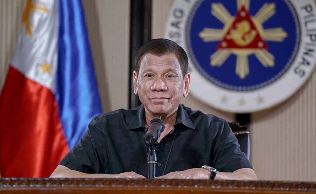 Rodrigo Duterte, presidente de Filipinas. Foto: AP