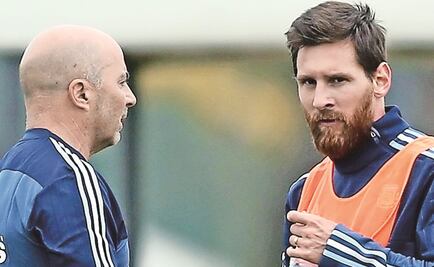 Sampaoli ve a Messi como inalcanzable
