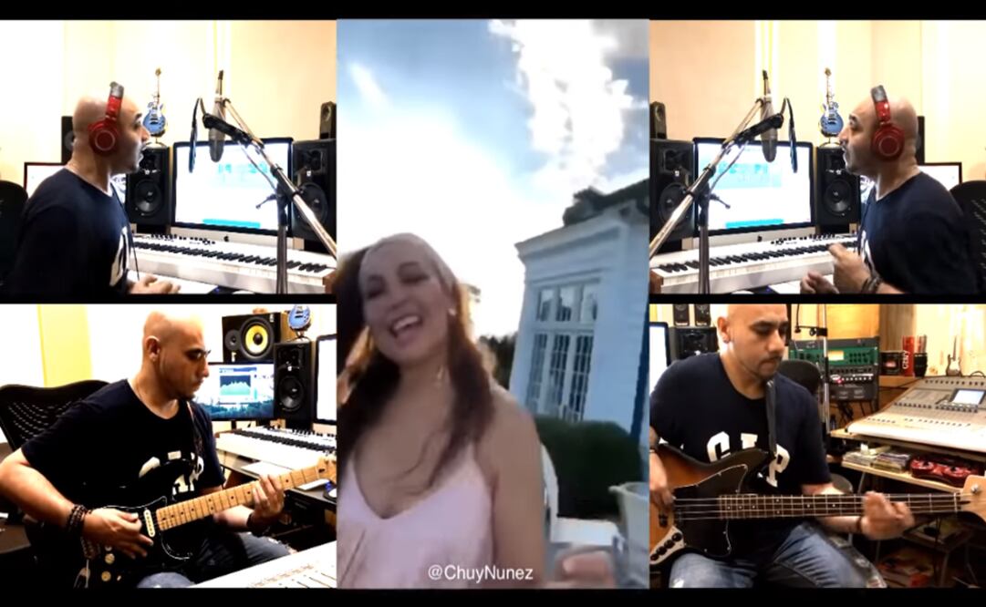 Chuy Nuñez hizo los arreglos y produce el video. Foto: Especial