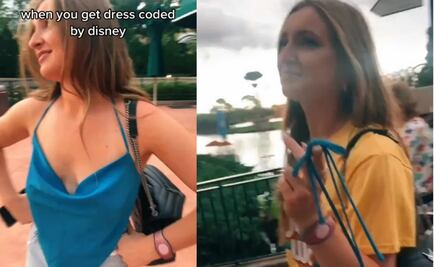 "A Disney no le gustan las espaldas”: tiktoker desata polémica por infringir el “código de vestimenta”