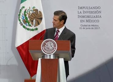 Refrenda Peña Nieto compromiso con sector inmobiliario