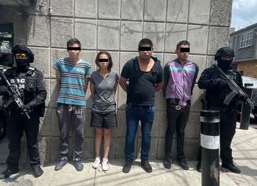 Detienen a cuatro presuntos integrantes de "Los Durán" en Cuauhtémoc
