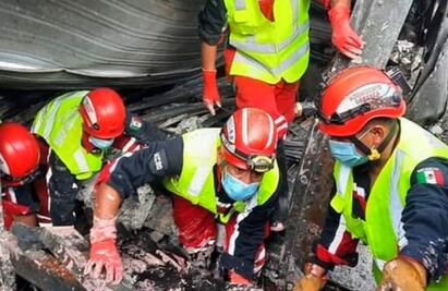 Hallan cuerpo calcinado a 4 días de incendio en bodega de pinturas de Oaxaca